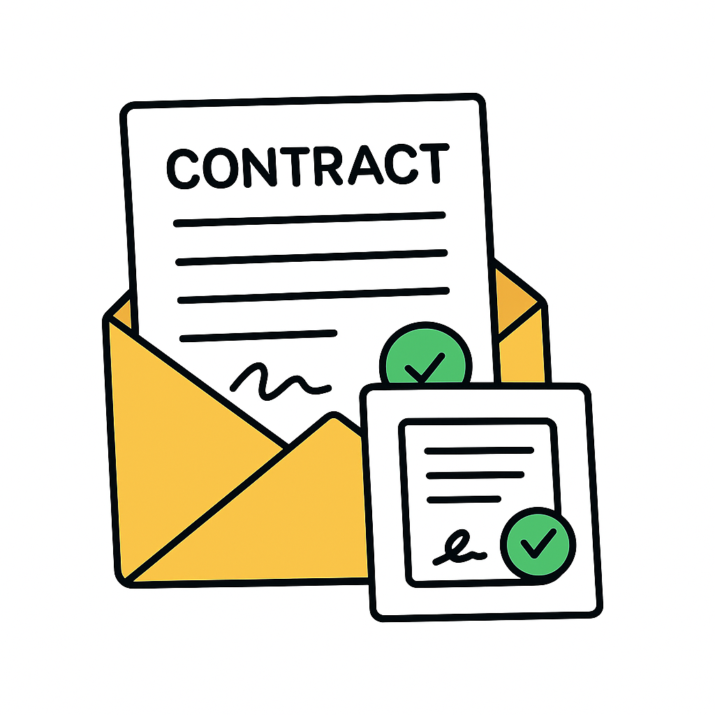 Официальный контракт